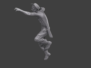 Casual Zombie CZ3 0011 3D-printmodel
