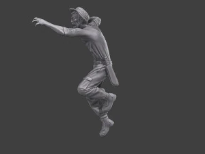 Casual Zombie CZ3 0011 3D Print Model