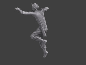 Casual Zombie CZ3 0011 3D-printmodel