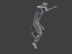 Casual Zombie CZ3 0011 3D-printmodel