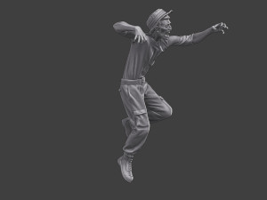 Casual Zombie CZ3 0011 3D-printmodel