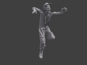 Casual Zombie CZ3 0011 3D-printmodel