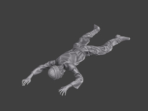 Casual Zombie CZ3 0012 Modelo de impresión 3D