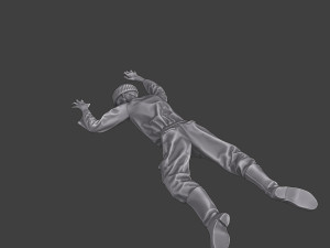 Casual Zombie CZ3 0012 Modelo de impresión 3D