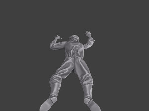 Casual Zombie CZ3 0012 Modelo de impresión 3D