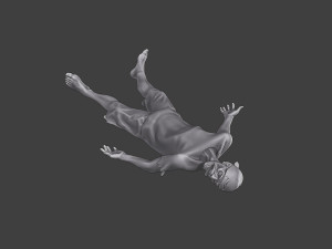 Casual Zombie CZ3 0013 Modelo de impresión 3D