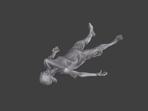 Casual Zombie CZ3 0013 Modelo de impresión 3D