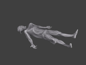 Casual Zombie CZ3 0013 Modelo de impresión 3D
