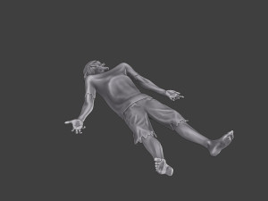 Casual Zombie CZ3 0013 Modelo de impresión 3D