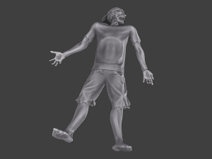 Casual Zombie CZ3 0013 Modelo de impresión 3D