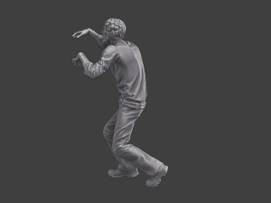 Casual Zombie CZ3 0016 Modelo de impresión 3D