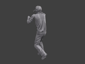 Casual Zombie CZ3 0016 Modelo de impresión 3D