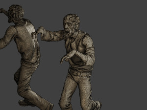 Casual Zombie CZ3 0016 Modelo de impresión 3D