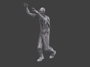 Casual Zombie CZ3 0017 Modelo de impresión 3D