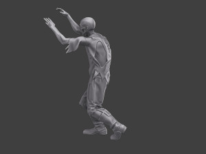 Casual Zombie CZ3 0017 Modelo de impresión 3D