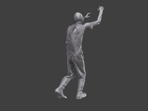Casual Zombie CZ3 0017 Modelo de impresión 3D