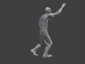Casual Zombie CZ3 0017 Modelo de impresión 3D