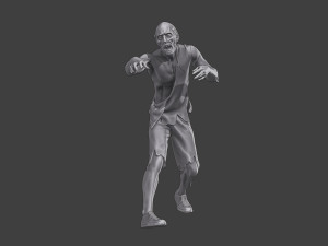 Casual Zombie CZ3 0018 3D प्रिंट मॉडल