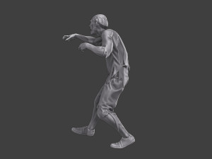 Casual Zombie CZ3 0018 3D प्रिंट मॉडल