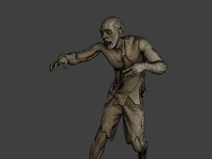 Casual Zombie CZ3 0018 3D प्रिंट मॉडल