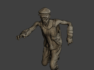 Casual Zombie CZ3 0021 3D 프린트 모델