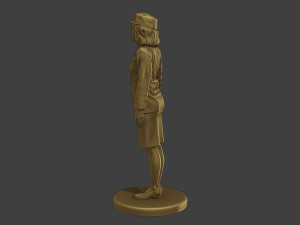 CzechoSlovak Female Communist Police FCCP1 1 Modelo de impresión 3D