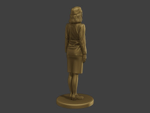 CzechoSlovak Female Communist Police FCCP1 1 Modelo de impresión 3D