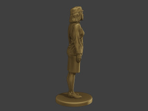 CzechoSlovak Female Communist Police FCCP1 1 Modelo de impresión 3D