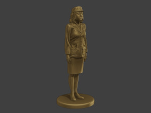 CzechoSlovak Female Communist Police FCCP1 1 Modelo de impresión 3D