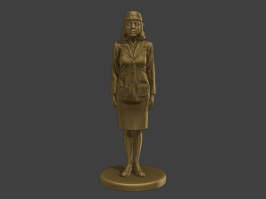CzechoSlovak Female Communist Police FCCP1 1 Modelo de impresión 3D