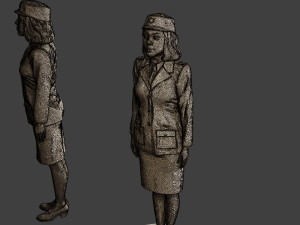 CzechoSlovak Female Communist Police FCCP1 1 Modelo de impresión 3D