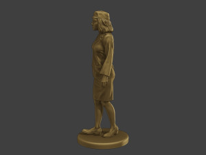 CzechoSlovak Female Communist Police FCCP1 2 Modelo de impresión 3D