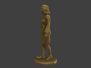 CzechoSlovak Female Communist Police FCCP1 2 3D Print Model