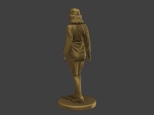 CzechoSlovak Female Communist Police FCCP1 2 Modelo de impresión 3D