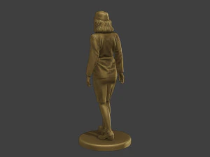CzechoSlovak Female Communist Police FCCP1 2 3D Print Model