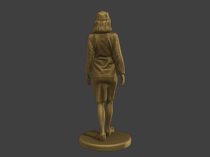 CzechoSlovak Female Communist Police FCCP1 2 Modelo de impresión 3D