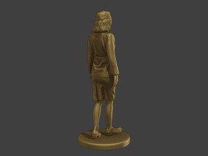 CzechoSlovak Female Communist Police FCCP1 2 Modelo de impresión 3D