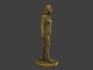CzechoSlovak Female Communist Police FCCP1 2 3D Print Model