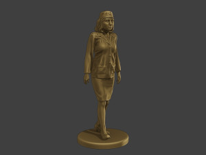 CzechoSlovak Female Communist Police FCCP1 2 Modelo de impresión 3D