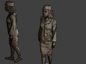 CzechoSlovak Female Communist Police FCCP1 2 Modelo de impresión 3D