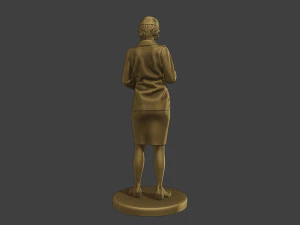 CzechoSlovak Female Communist Police FCCP1 3 3D Print Model