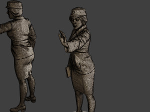 CzechoSlovak Female Communist Police FCCP1 5 3D 프린트 모델