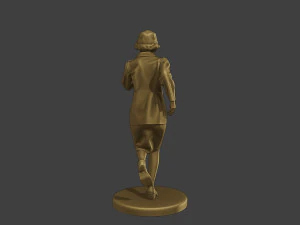 CzechoSlovak Female Communist Police FCCP1 8 3D Print Model