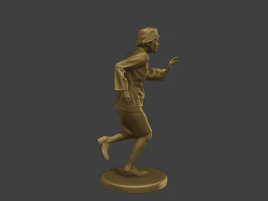 CzechoSlovak Female Communist Police FCCP1 8 3D Print Model