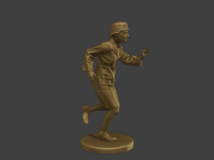 CzechoSlovak Female Communist Police FCCP1 8 3D Print Model