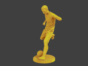 Soccer Player SP 001 3D 打印模型