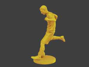 Soccer Player SP 001 3D 打印模型