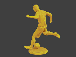 Soccer Player SP 001 3D 打印模型