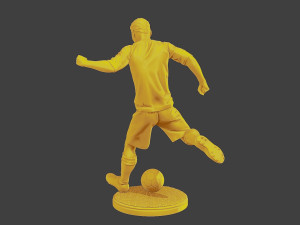 Soccer Player SP 001 3D 打印模型