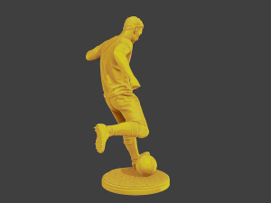 Soccer Player SP 001 3D 打印模型